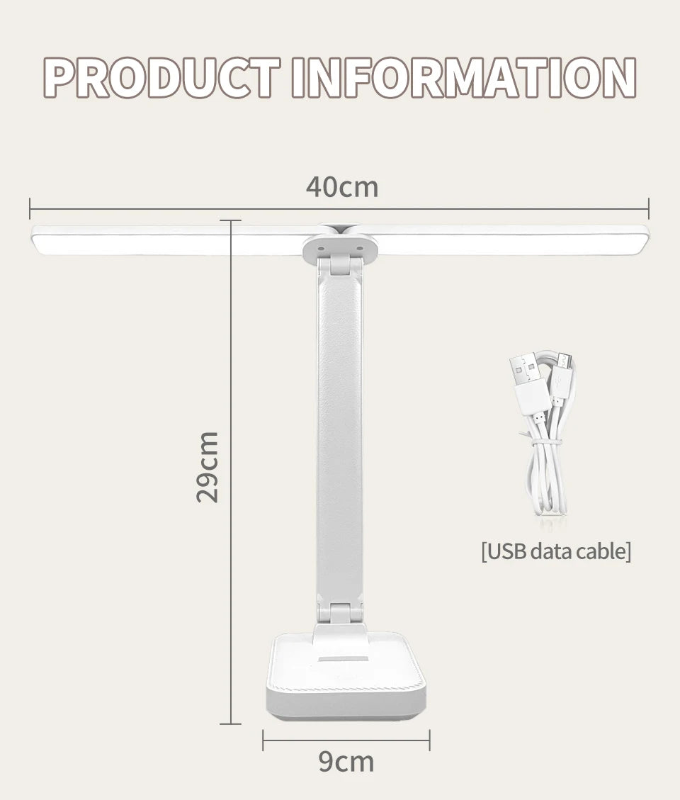 rechargeable LED desk lamp